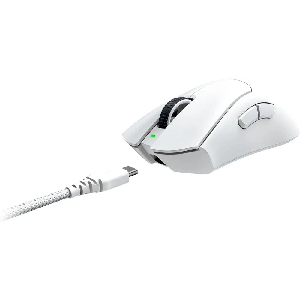 Razer DeathAdder V3 Pro Wireless Gaming Mouse‎ White 64g 30K DPI
